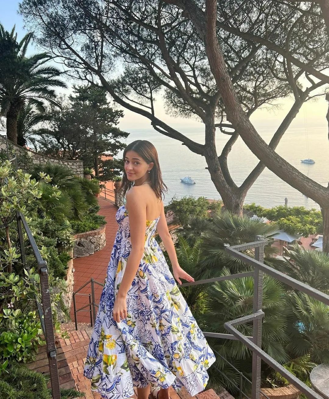 Ananya Panday Italy vacation photos