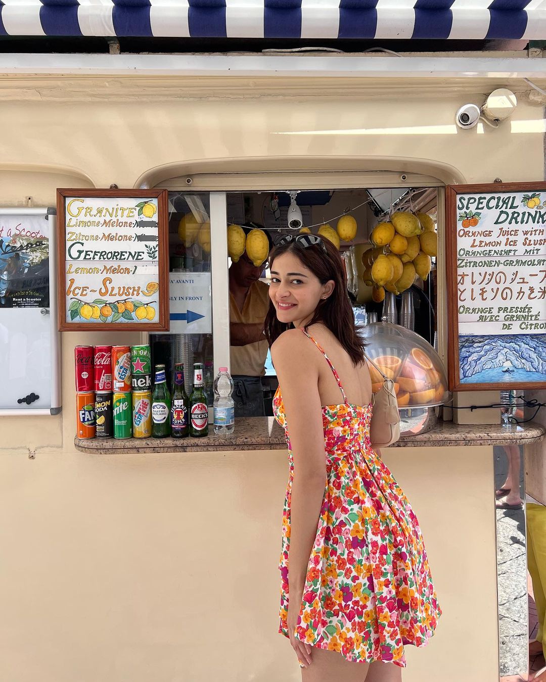 Ananya Panday Italy vacation photos