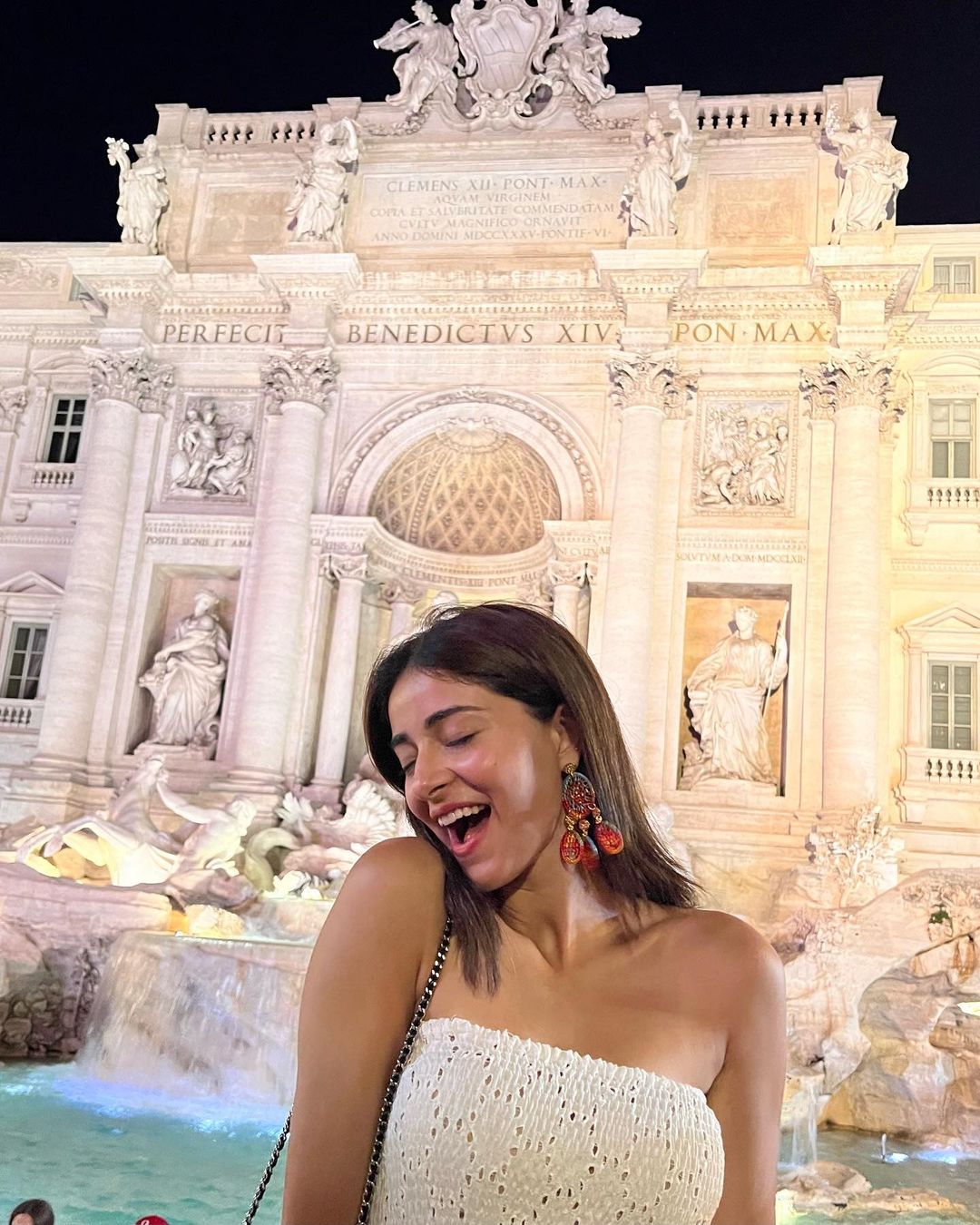 Ananya panday Italy Vacation 