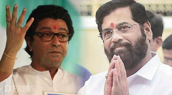 MNS Raj Thackeray Meets CM Eknath Shinde