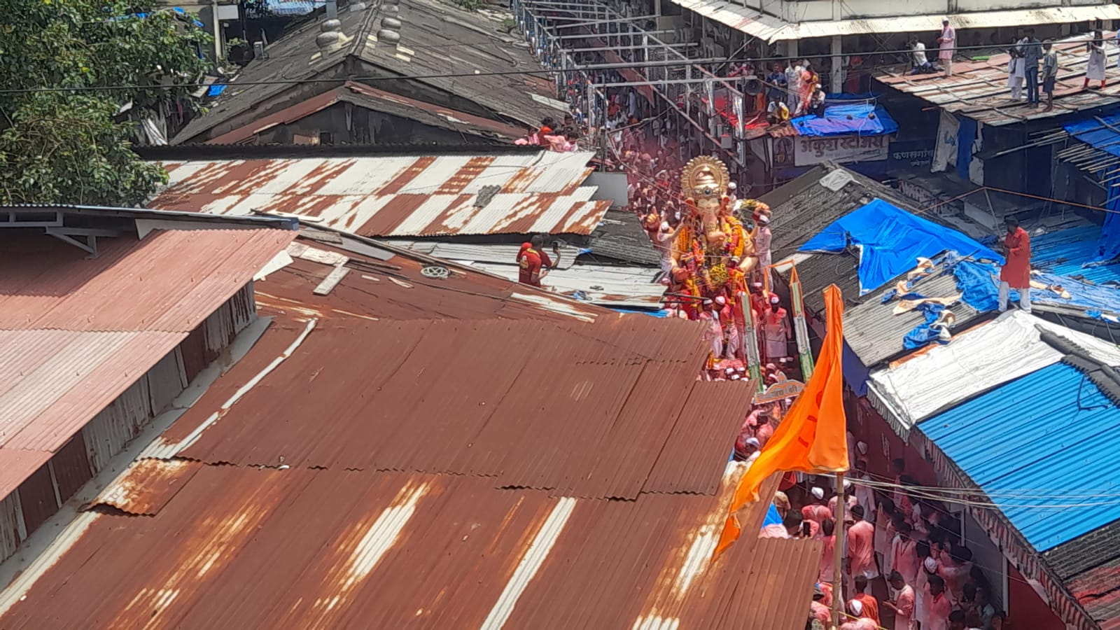 ganesh visarjan 2022 lalbaugh raja mumbaicha raja miravnuk photos