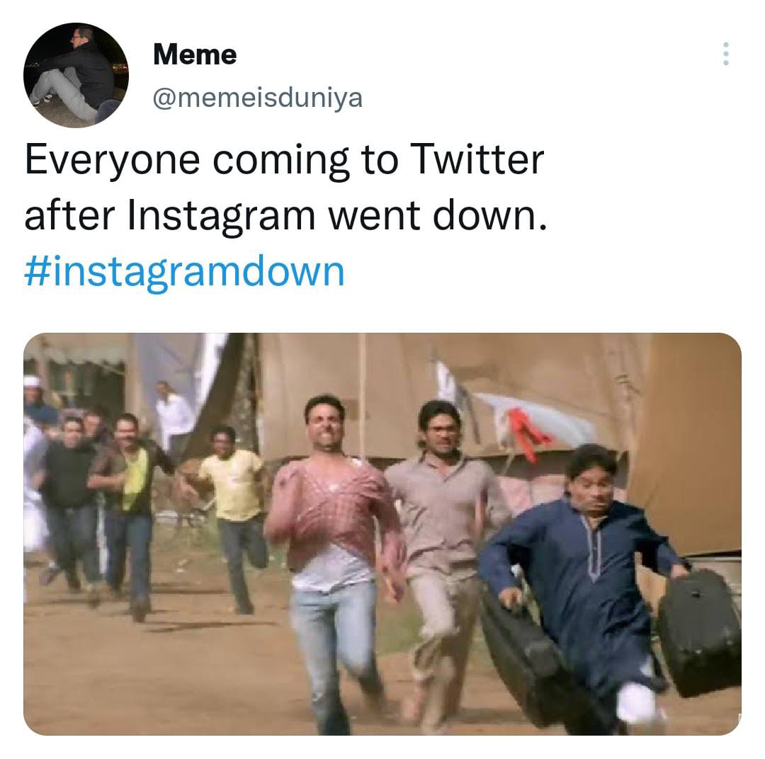 Netizens go crazy making viral memes on Instagram down see best ones