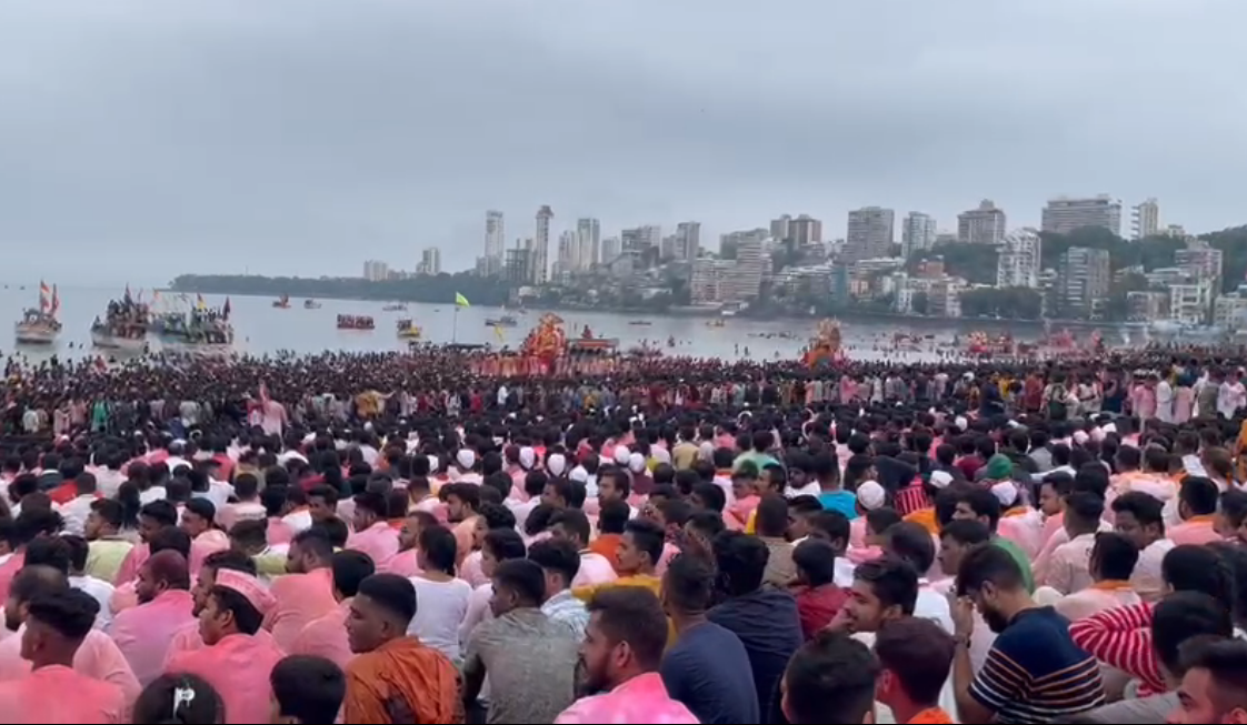 Lalbaugcha Raja Visarjan 2022 