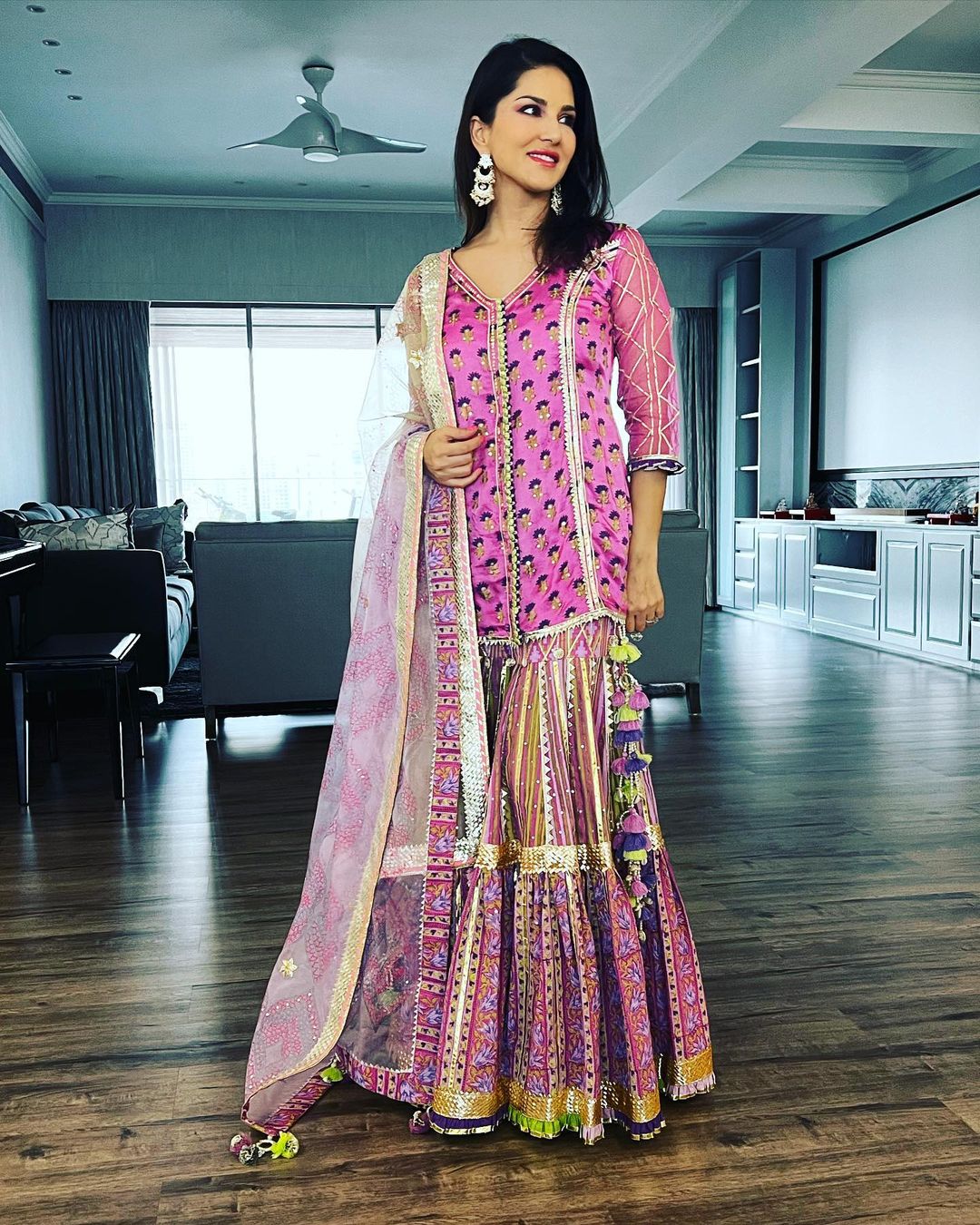 Sunny Leone in Ethnic Dress