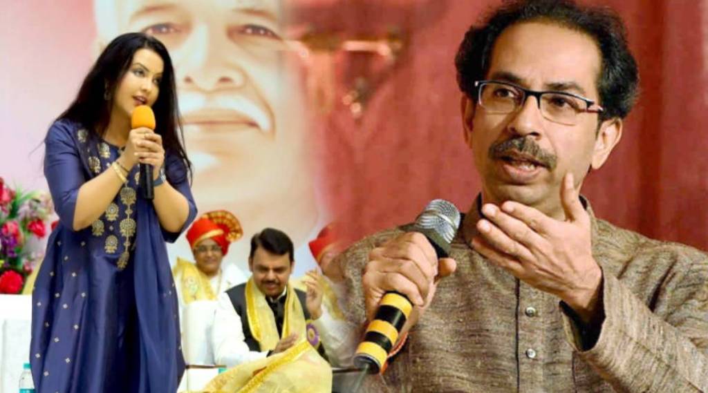 Amruta Fadnavis Uddhav Thackeray