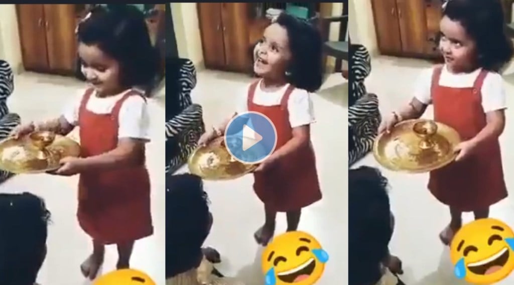 Diwali bhaubeej 2022 small girls swag video asking cute question goes viral on social media