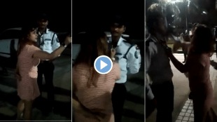 Viral video Drunk Women Physically Assault Watchman in high class society goes missing after FIR