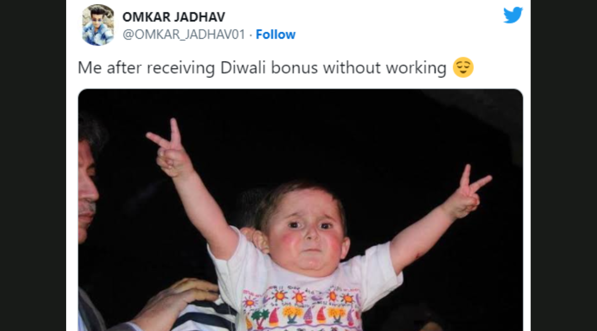 Diwali Bonus Funny memes That will make you Laugh Viral Trends On ...