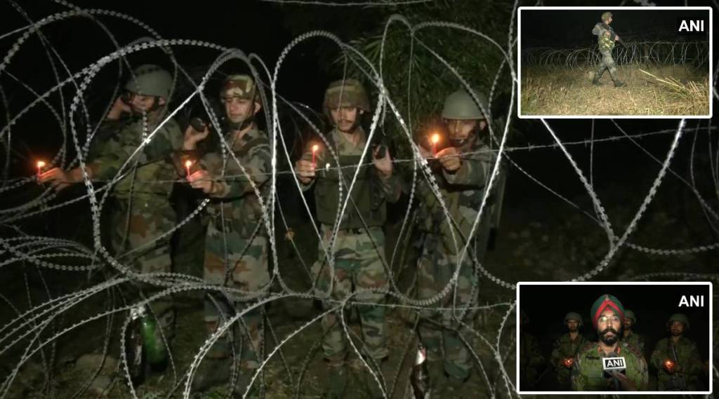 Indian army Diwali