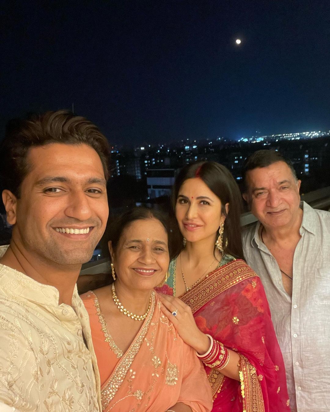 Katrina Kaif Vicky Kaushal Karwa Chauth 2