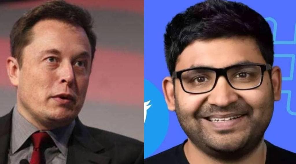 Elon musk Parag agrawal