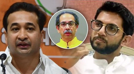 Nitesh Rane Aditya Thackeray