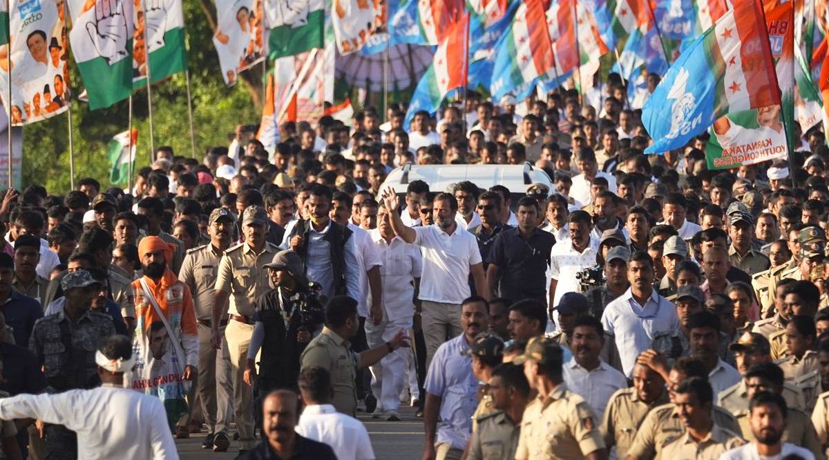 तामिळनाडून सुरुवात झालेली काँग्रेसची 'भारत जोडो यात्रा' कर्नाटकात पोहचली आहे.