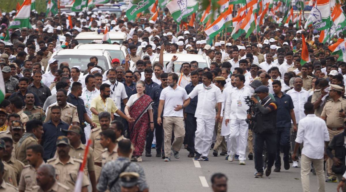 दरम्यान, काँग्रेसच्या हंगामी अध्यक्षा सोनिया गांधीही गुरुवारी 'भारत जोडो यात्रे'त सहभागी झाल्या होत्या.