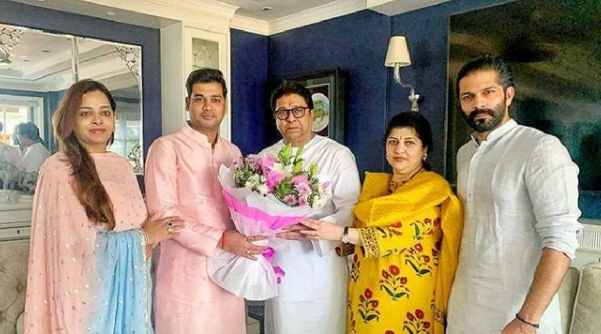 Cm Eknath Shinde Son Mp Shrikant Shinde Meet Mns Leader Raj Thackeray ...