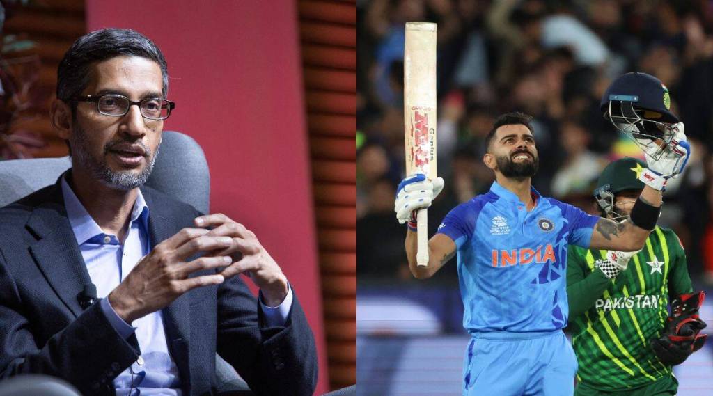 Google CEO Sundar Pichai watches India Pakistan game rerun on Diwali counters troll with wit T20 World Cup 2022