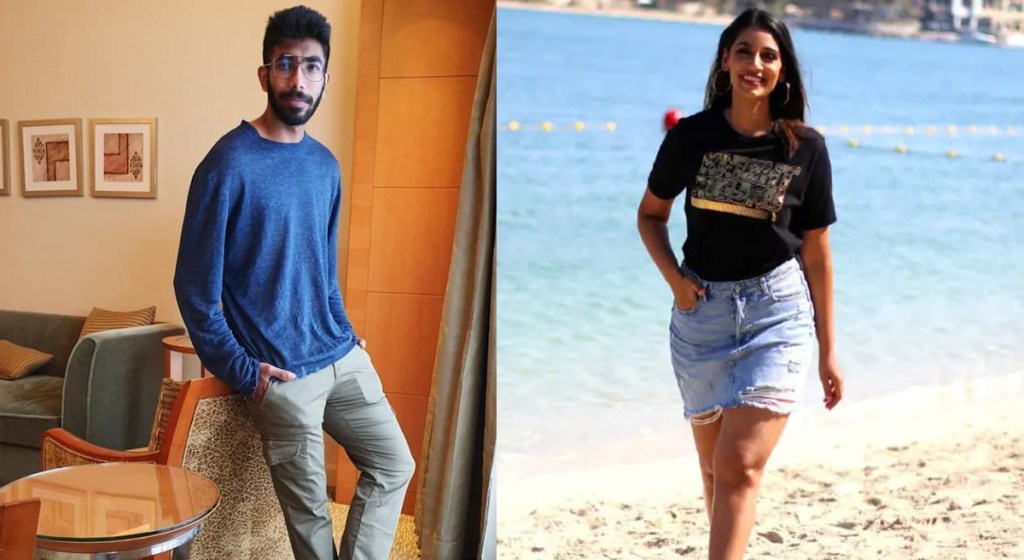 Sanjana Ganesan Bumrah gets trolled by fans as he swims in Australia for T20 World Cup