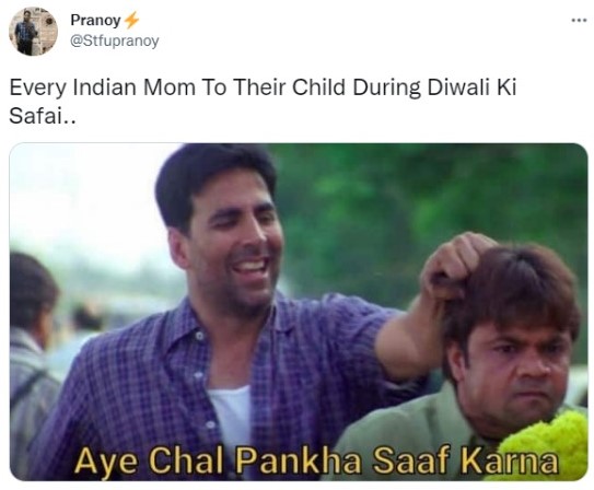 Diwali Ki Safai Memes