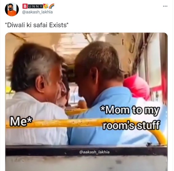 Diwali Ki Safai Memes