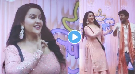 amruta fadnavis dance on kajra re song video