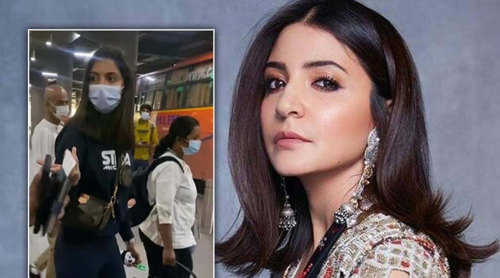 anushka thought paparazzi vamika photos, anushka sharma mumbai airport, anushka sharma lost her cool on paparazzi, virat kohli, अनुष्का शर्मा, विराट कोहली, अनुष्का विराट व्हिडीओ