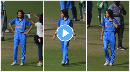 Anushka playing the role of Jhulan Goswami goes viral from the sets of 'Chakda Express', watch the VIDEO