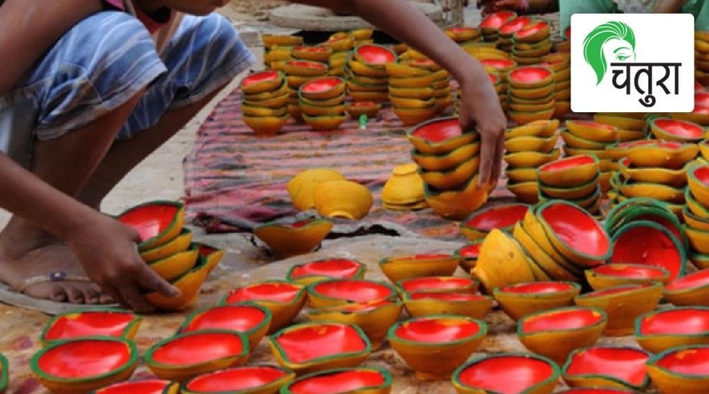 diwali diya making