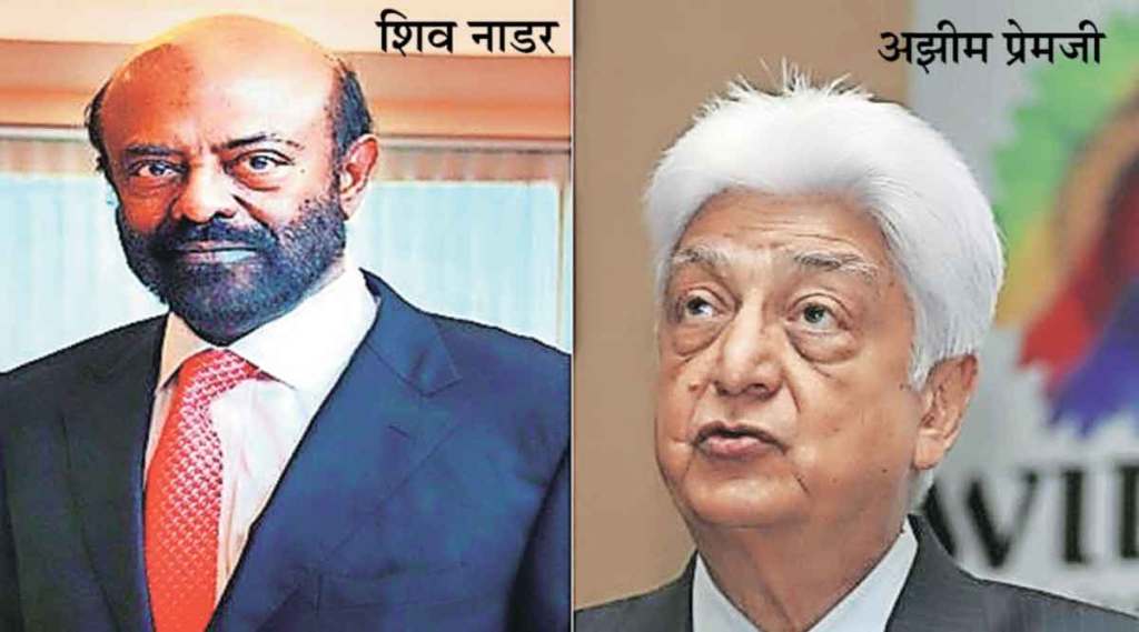 India Philanthropy List Hcl Founder Shiv Nadar Most Generous Wipro Azim Premji In Second 3818