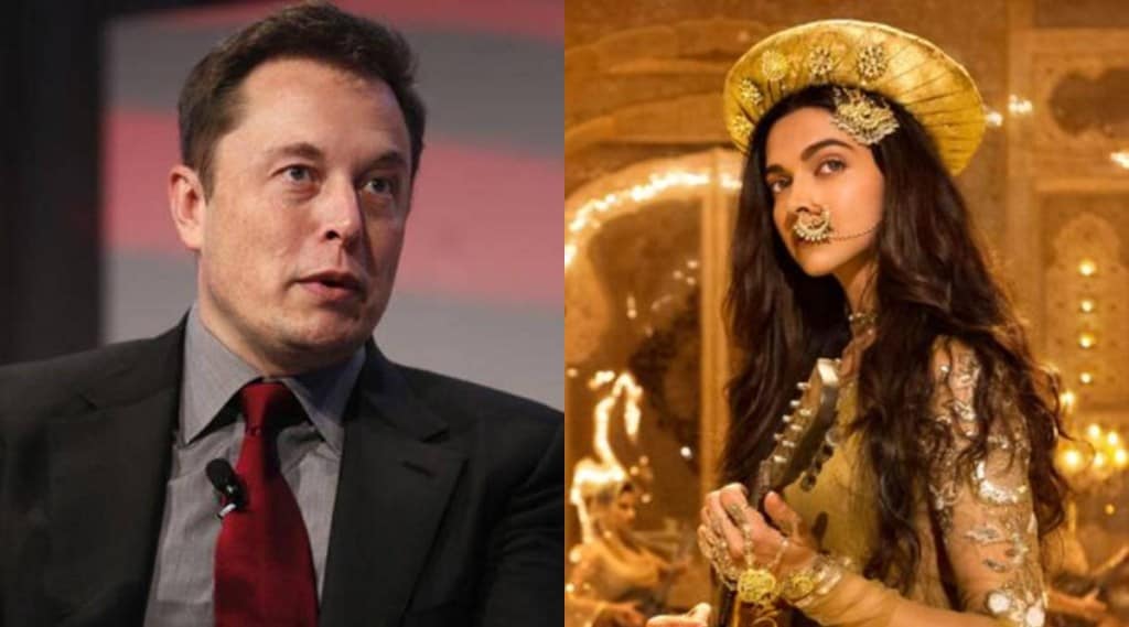 elon musk shared deepika padukone mastani song