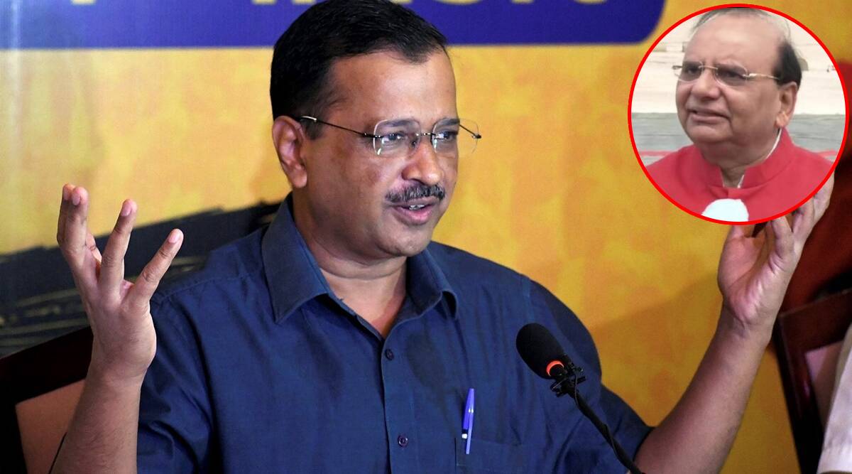 Delhi Cm Arvind Kejriwal Mocks Lg Vk Saxena On Excise Policy Case