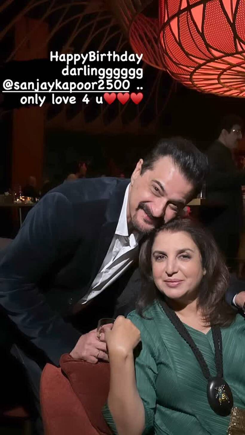 farah khan, sanjay kapoor