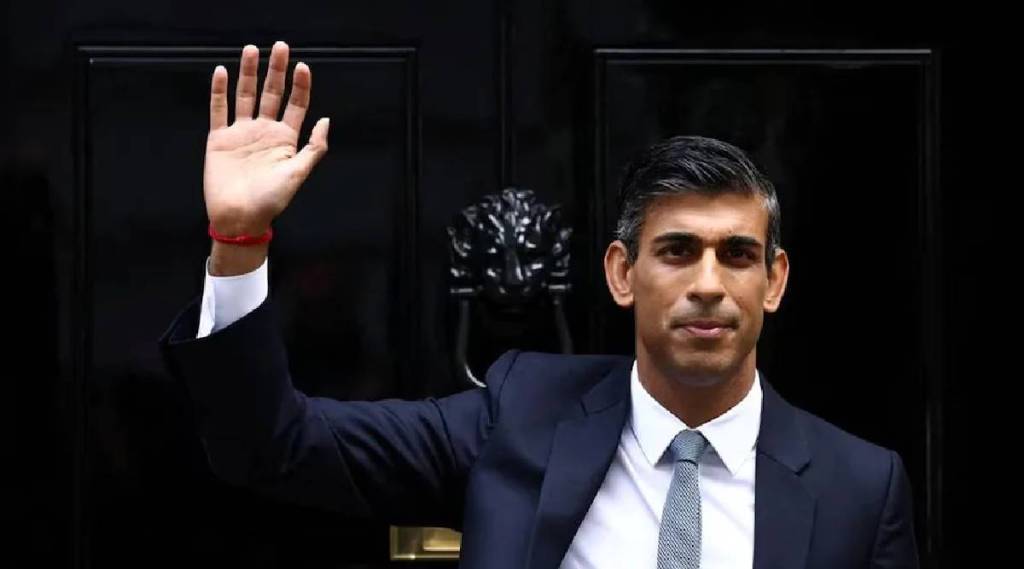 rishi sunak 10 downing street red thread