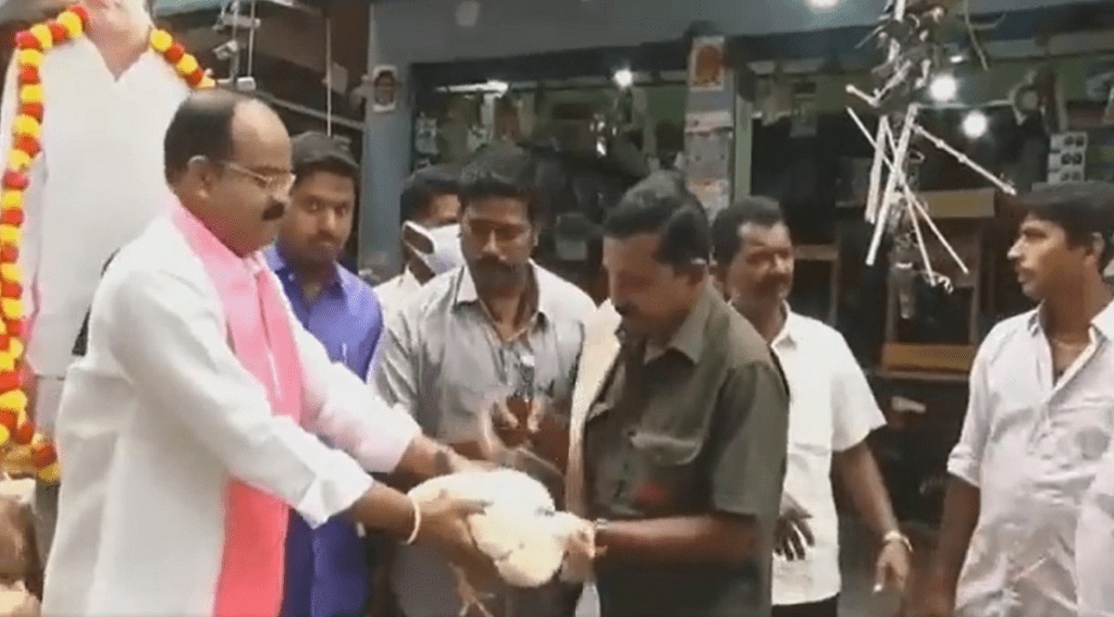 trs leader gave chicken and alcohol