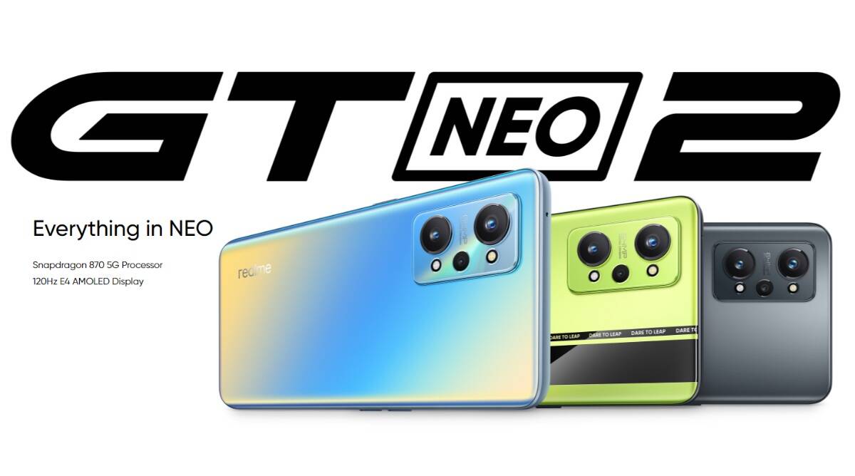 Realme GT Neo 2 ची Flipkart वर १७,५०० रुपयांच्या एक्सचेंज ऑफरसह विक्री केली जात आहे. या ऑफरद्वारे फोनच्या किमतीत मोठी कपात केली जाऊ शकते.