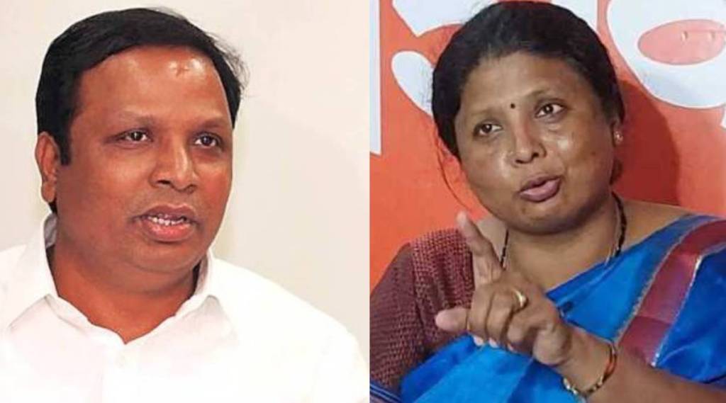 Ashish Shelar and Sushma Andhare