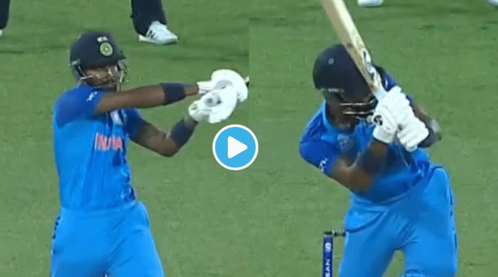 IND vs ENG Hardik Pandya Six And Four Viral Videos T20 world cup Second Semifinal Match Update