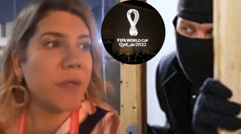 FIFA World Cup Women Reporting Qatar vs Ecuador Gets Robbed on Live Tv Police Denies Helping Video Goes Viral