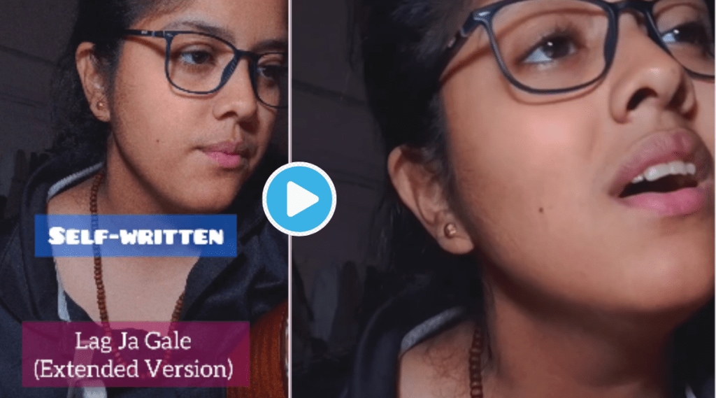 Video Girl Creates Lag Ja Gale Extended Version Instagram Viral Song By Lata Mangeshkar Watch Here