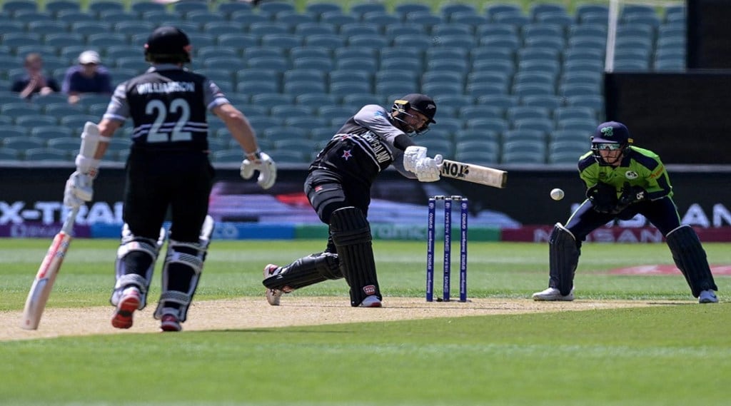 T20 World Cup 2022 Kane Williamson's half-century gives New Zealand 186-run challenge against Ireland