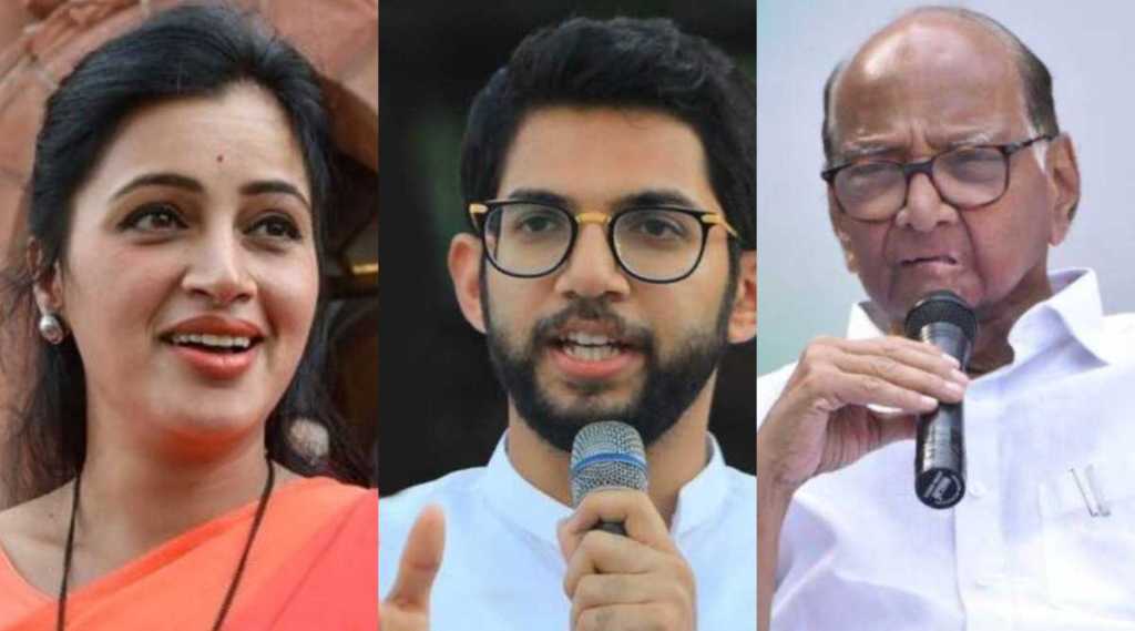 Navneet Rana Aaditya Thackeray Sharad Pawar