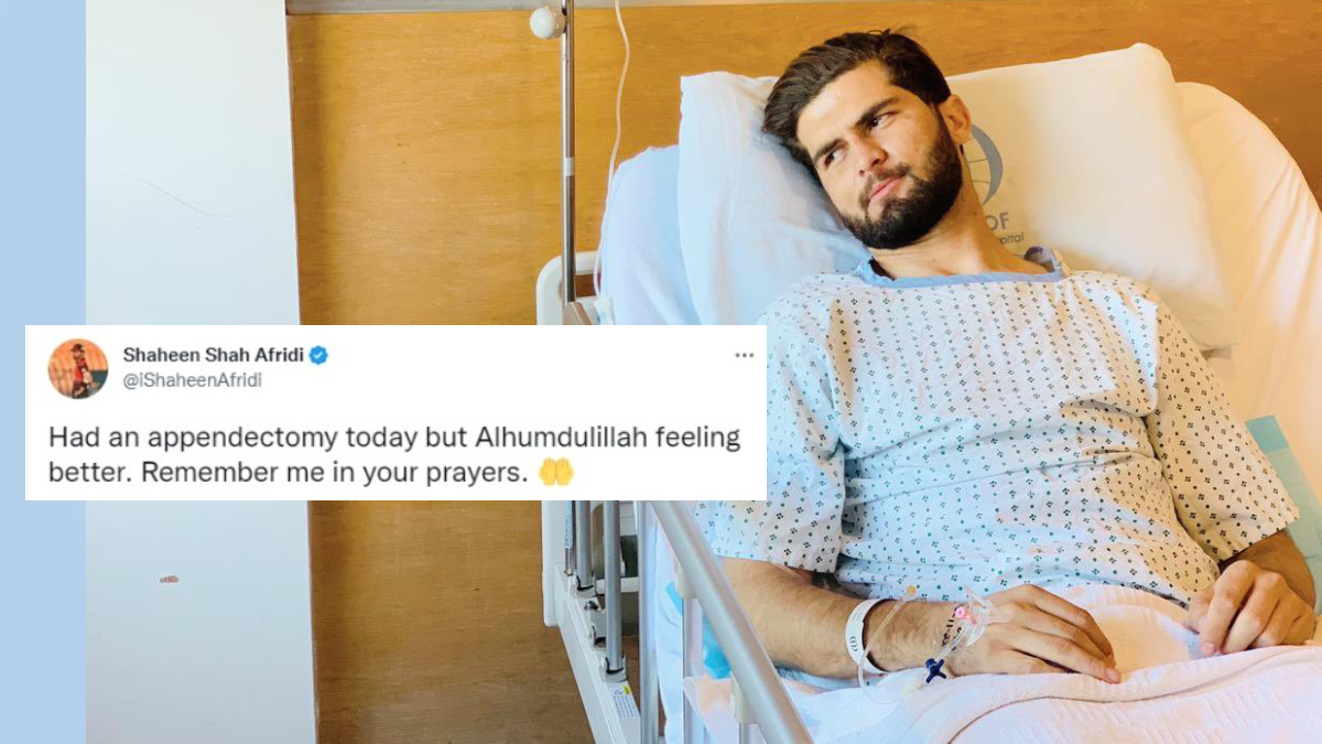 Shaheen Afridi underwent surgery