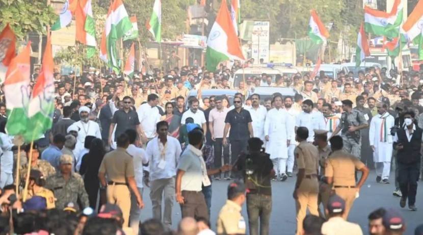 भीती आणि द्वेषाच्याविरोधात आम्ही 'भारत जोडो' यात्रा सुरू केली आहे, असे राहुल गांधी यांनी म्हटले आहे.