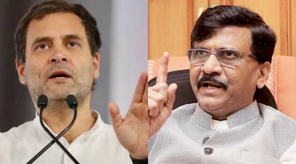 Rahul Gandhi Sanjay Raut