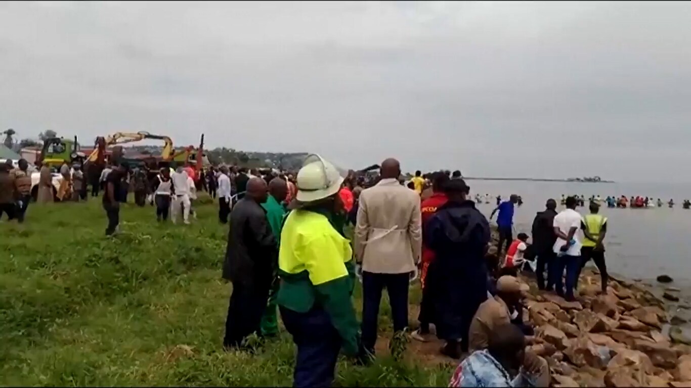  plane crashed into lake tanzania