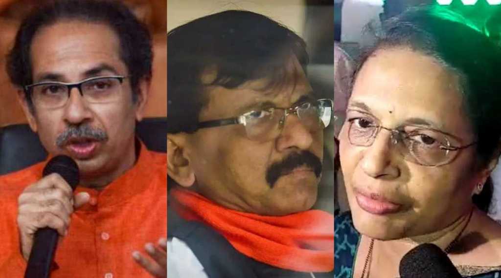 Uddhav Thackeray Sanjay Raut Varsha Raut