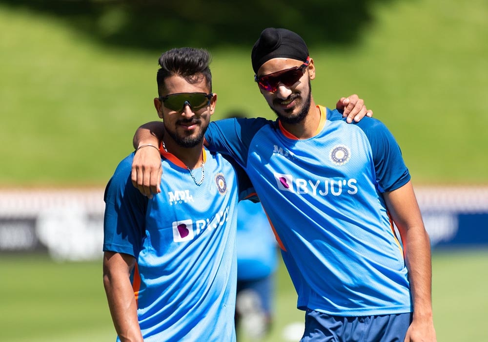 PHOTO: Team India's young fast bowler Umran Malik gets a chance to debut in the series against New Zealand