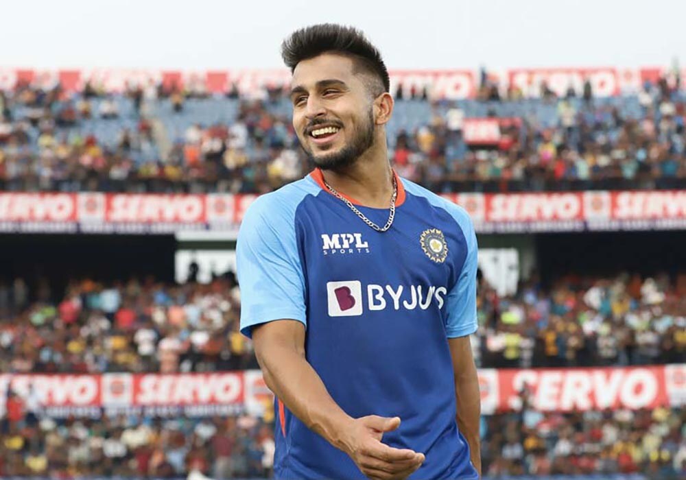 PHOTO: Team India's young fast bowler Umran Malik gets a chance to debut in the series against New Zealand