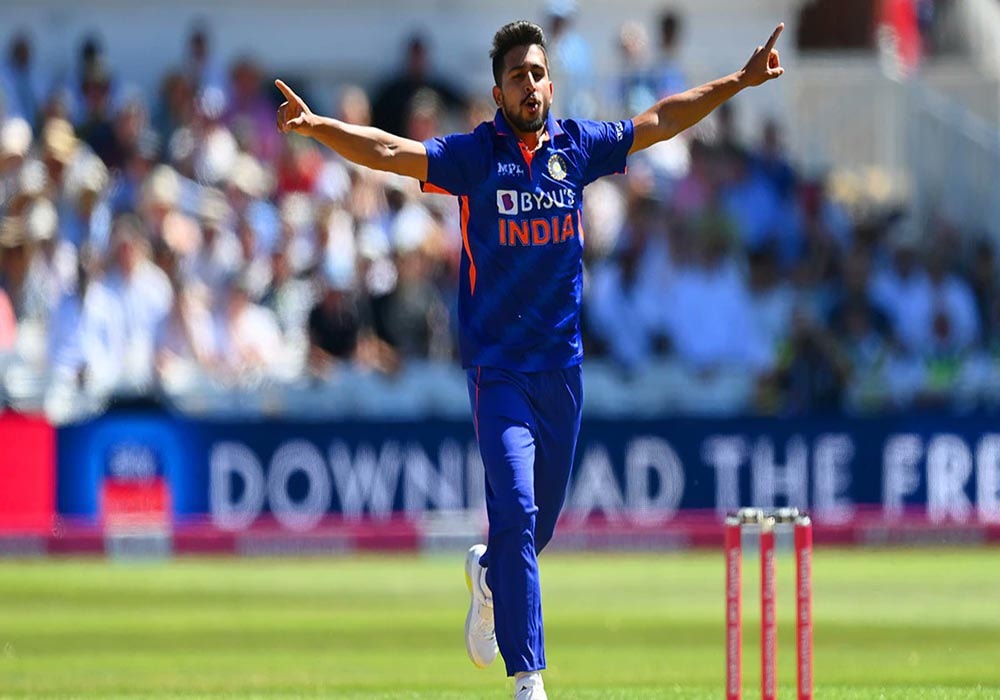 PHOTO: Team India's young fast bowler Umran Malik gets a chance to debut in the series against New Zealand