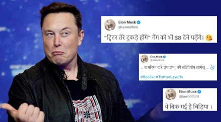 Elon Musk's Tweet in Hindi