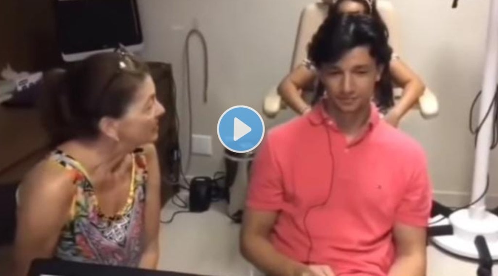 deaf man hears mothers voice for the first in 35 years viral video will definately make you emotional